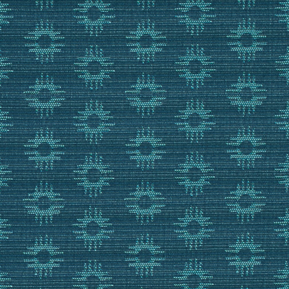 D4612 Abstract & Geometric Horizon Blue Charlotte Fabrics
