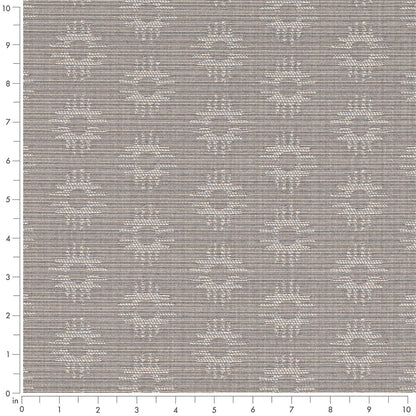 D4613 Abstract & Geometric Silver Grey & Silver Charlotte Fabrics
