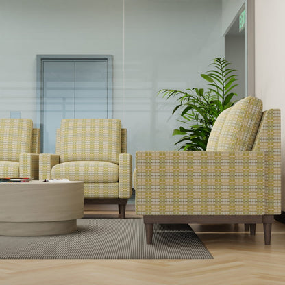 D4616 Plaid Artichoke Green Charlotte Fabrics