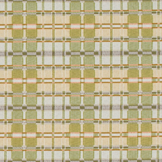 D4616 Plaid Artichoke Green Charlotte Fabrics