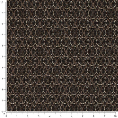 D4619 Abstract & Geometric,Small Scale Charcoal Black Charlotte Fabrics