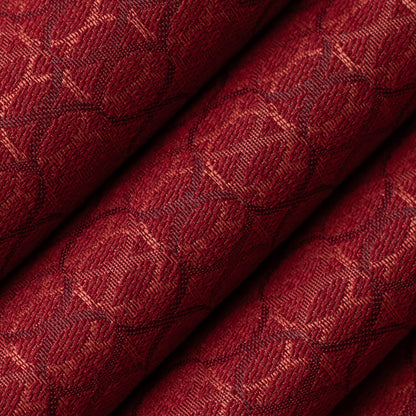 D4620 Abstract & Geometric,Small Scale Ruby Red & Burgundy Charlotte Fabrics