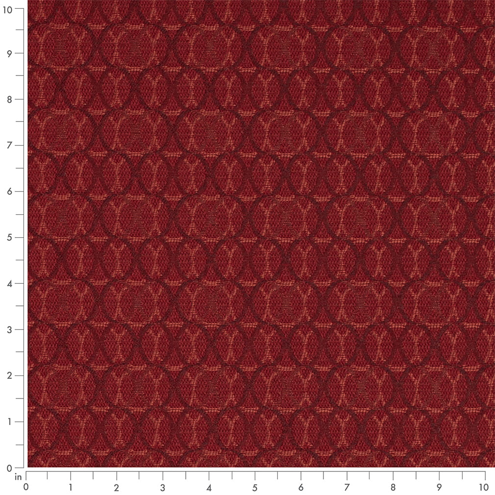 D4620 Abstract & Geometric,Small Scale Ruby Red & Burgundy Charlotte Fabrics