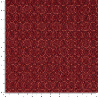 D4620 Abstract & Geometric,Small Scale Ruby Red & Burgundy Charlotte Fabrics