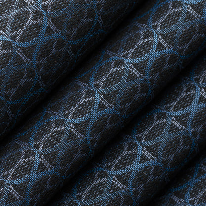 D4622 Abstract & Geometric,Small Scale Sapphire Blue Charlotte Fabrics