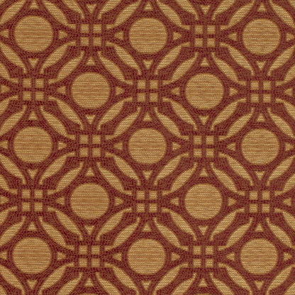 D4630 Abstract & Geometric Brick Orange & Rust Charlotte Fabrics