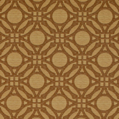 D4631 Abstract & Geometric Bronze Gold & Yellow Charlotte Fabrics
