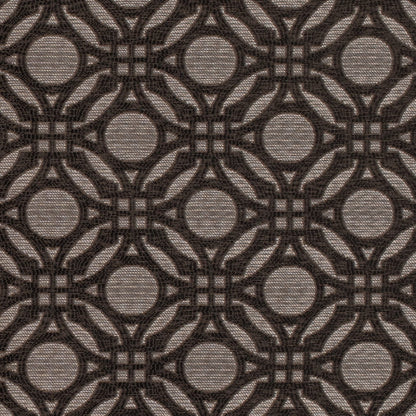 D4632 Abstract & Geometric Midnight Black Charlotte Fabrics