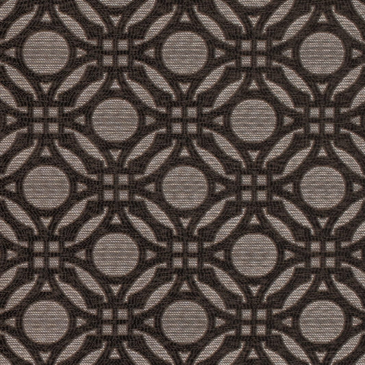 D4632 Abstract & Geometric Midnight Black Charlotte Fabrics