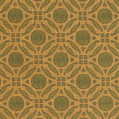 D4633 Abstract & Geometric Olive Green Charlotte Fabrics