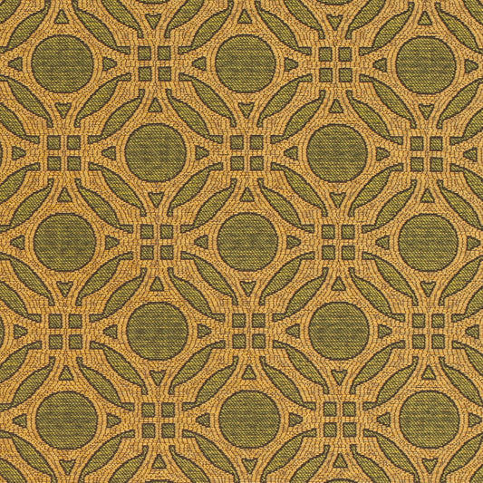 D4633 Abstract & Geometric Olive Green Charlotte Fabrics