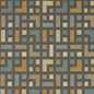 D4638 Abstract & Geometric Stone Grey & Silver Charlotte Fabrics