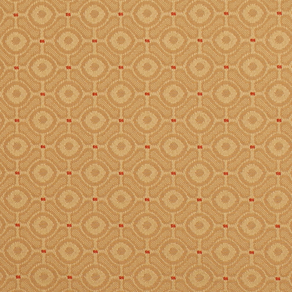 D4639 Abstract & Geometric,Small Scale Dandelion Gold & Yellow Charlotte Fabrics