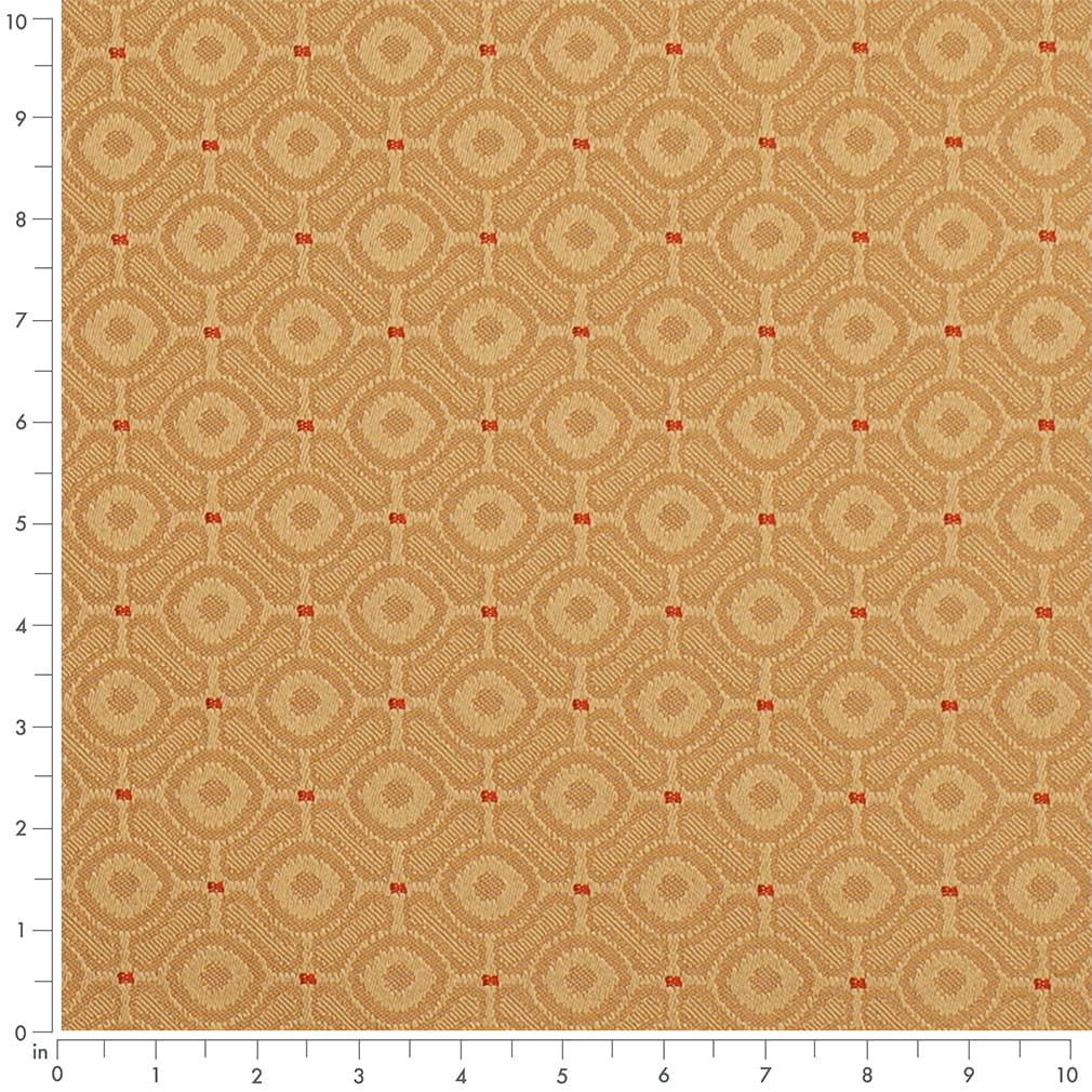 D4639 Abstract & Geometric,Small Scale Dandelion Gold & Yellow Charlotte Fabrics