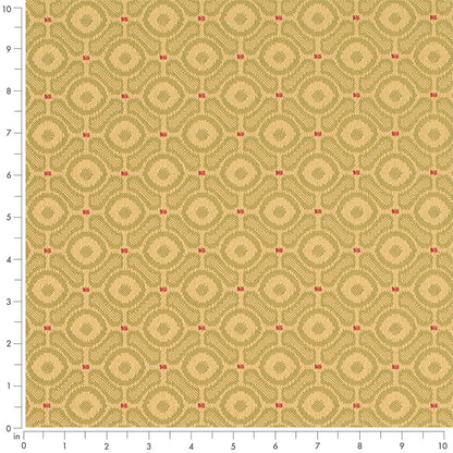 D4641 Abstract & Geometric,Small Scale Pistachio Green Charlotte Fabrics