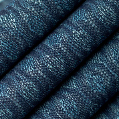 D4644 Abstract & Geometric Harbor Blue Charlotte Fabrics