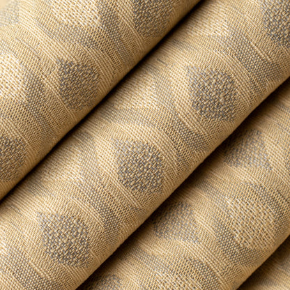 D4646 Abstract & Geometric Straw Beige & Taupe,Gold & Yellow Charlotte Fabrics