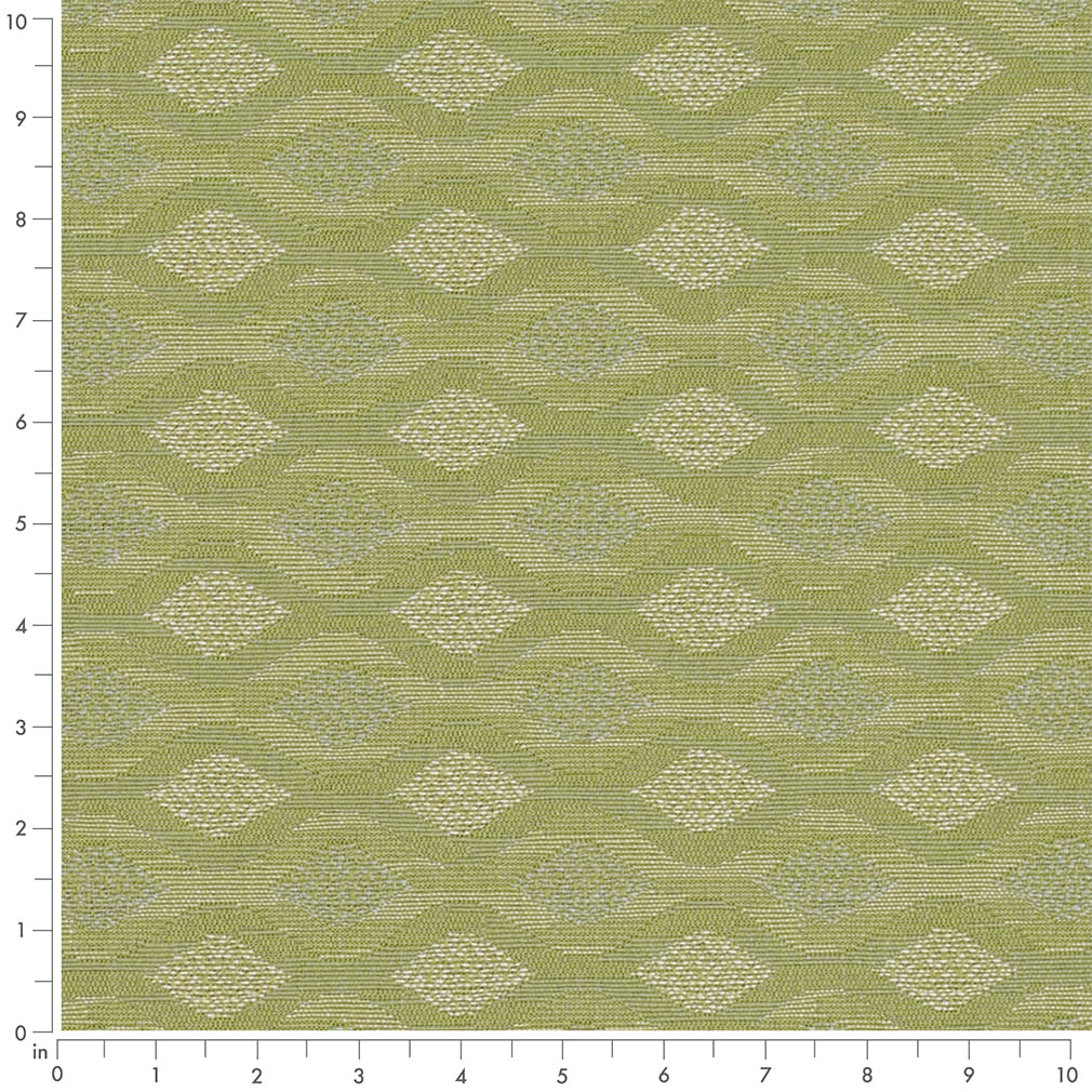 D4647 Abstract & Geometric Sage Green Charlotte Fabrics