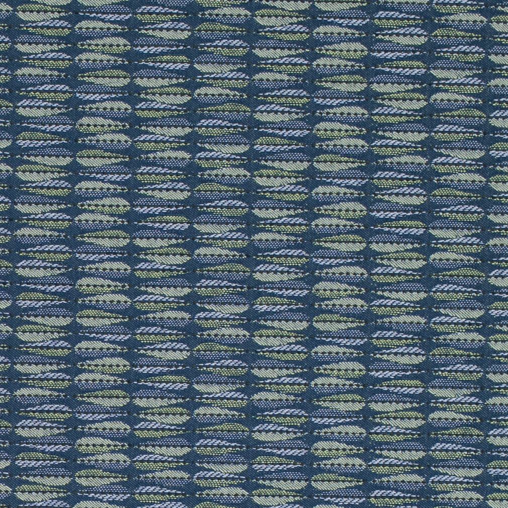D4648 Abstract & Geometric,Small Scale River Blue Charlotte Fabrics