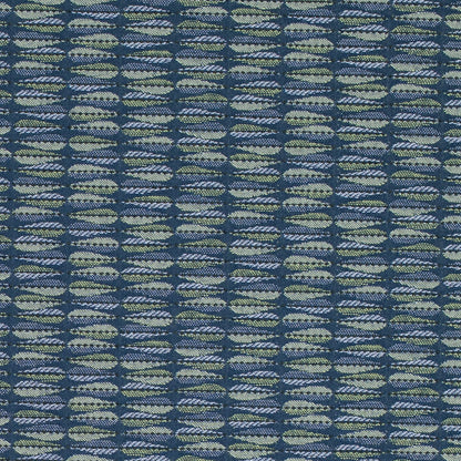 D4648 Abstract & Geometric,Small Scale River Blue Charlotte Fabrics