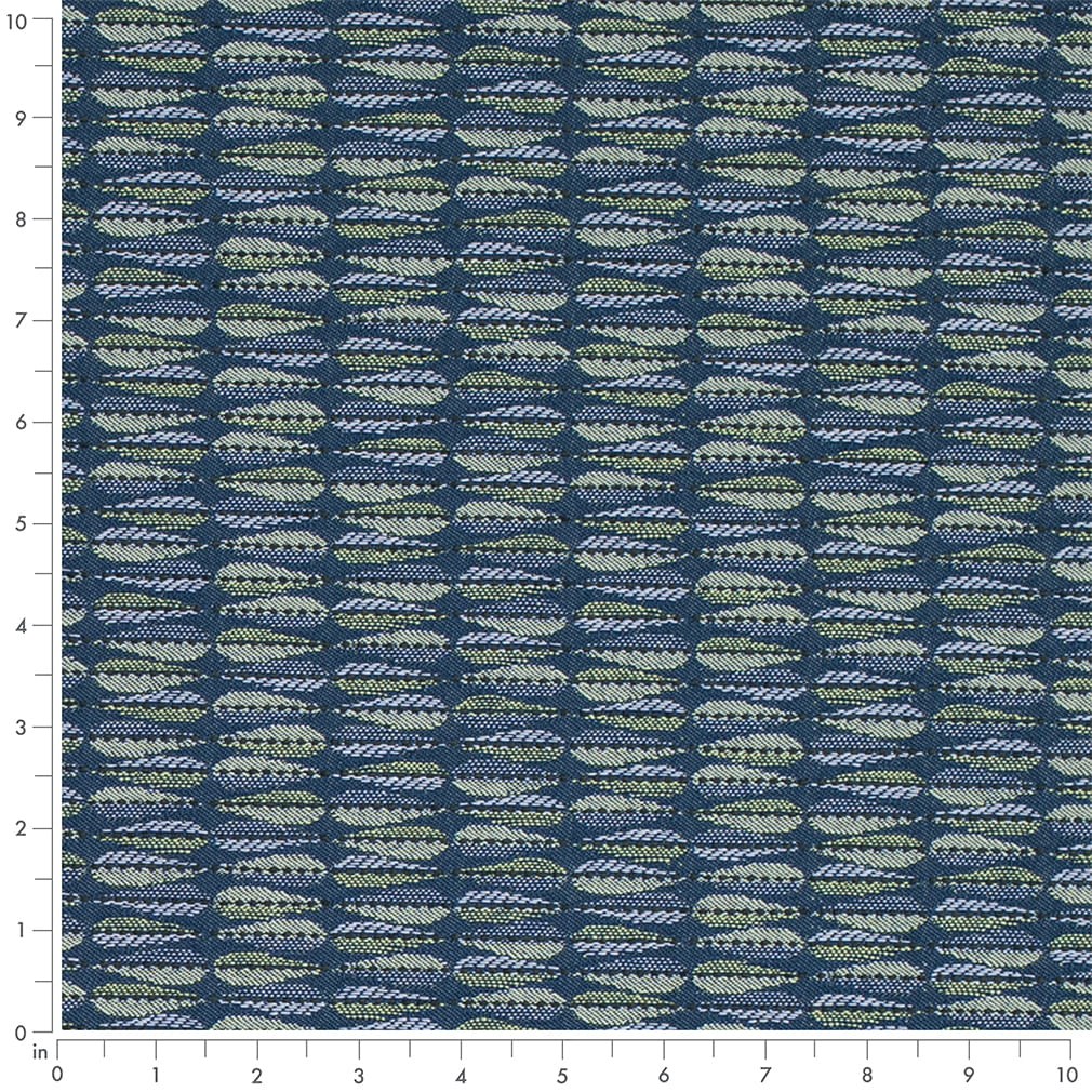 D4648 Abstract & Geometric,Small Scale River Blue Charlotte Fabrics