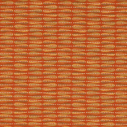 D4649 Abstract & Geometric,Small Scale Marigold Orange & Rust Charlotte Fabrics