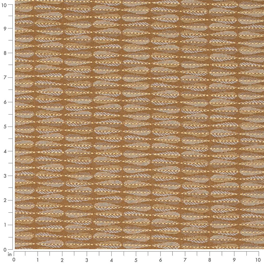D4651 Abstract & Geometric,Small Scale Oak Gold & Yellow Charlotte Fabrics