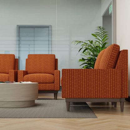 D4652 Abstract & Geometric,Small Scale Cayenne Orange & Rust,Red & Burgundy Charlotte Fabrics
