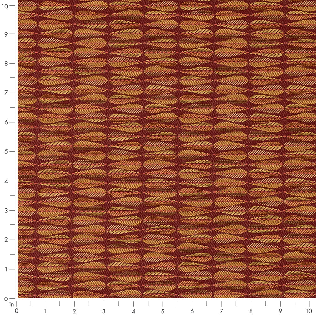 D4652 Abstract & Geometric,Small Scale Cayenne Orange & Rust,Red & Burgundy Charlotte Fabrics