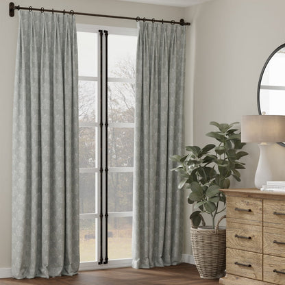 D4776 Leaves,Novelty Willow Breeze Aqua & Teal Charlotte Fabrics