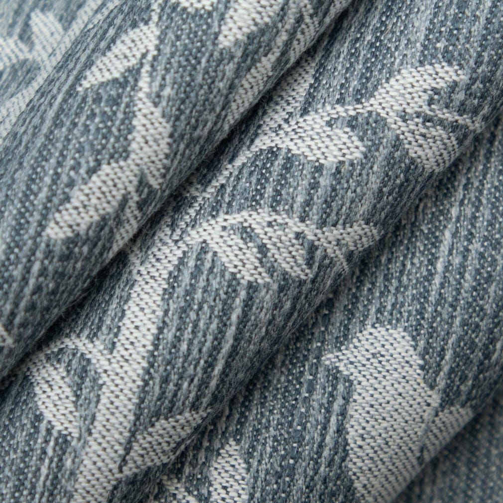 D4778 Leaves,Novelty Willow Sky Blue Charlotte Fabrics