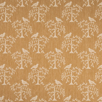 D4780 Leaves,Novelty Willow Amber Gold & Yellow Charlotte Fabrics