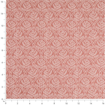 D4781 Abstract & Geometric,Leaves,Small Scale Trellis Petal Pink Charlotte Fabrics