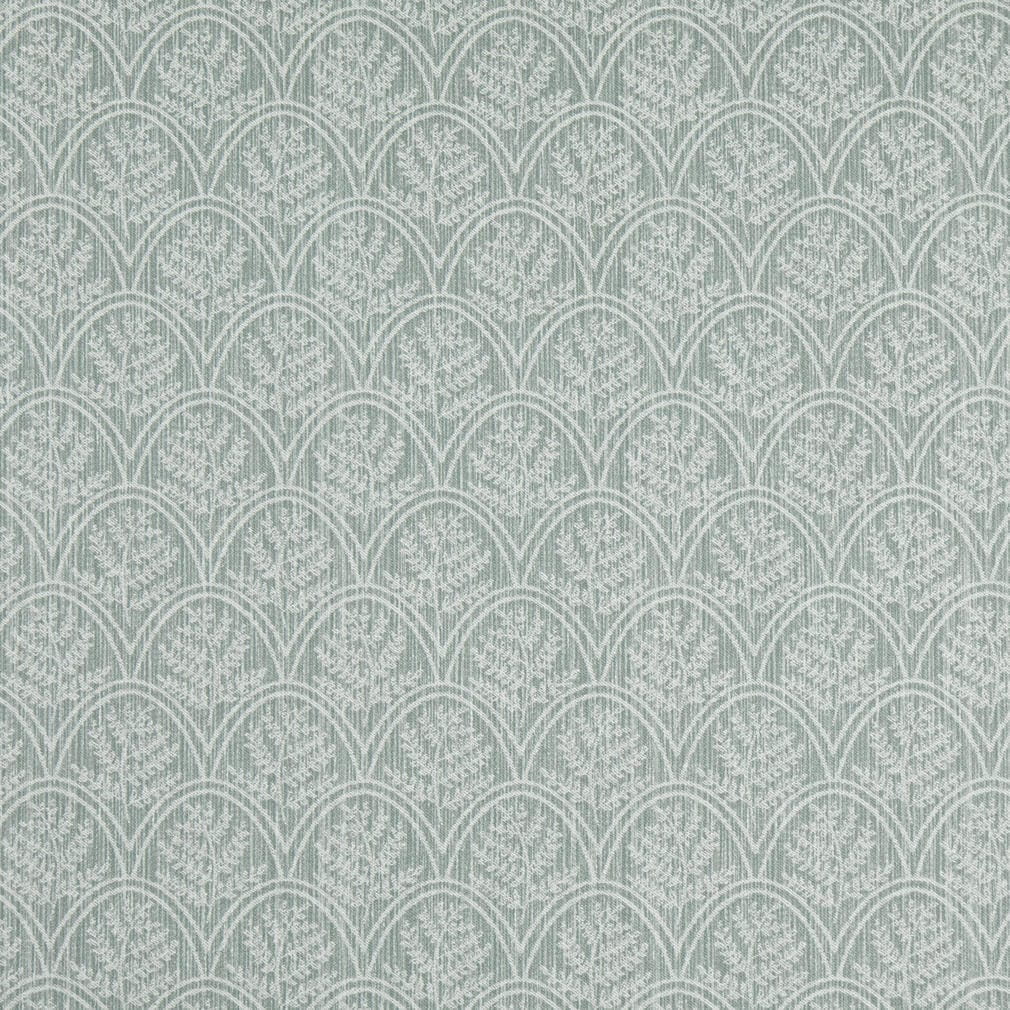 D4782 Abstract & Geometric,Leaves,Small Scale Trellis Breeze Aqua & Teal Charlotte Fabrics
