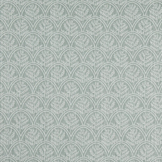D4782 Abstract & Geometric,Leaves,Small Scale Trellis Breeze Aqua & Teal Charlotte Fabrics