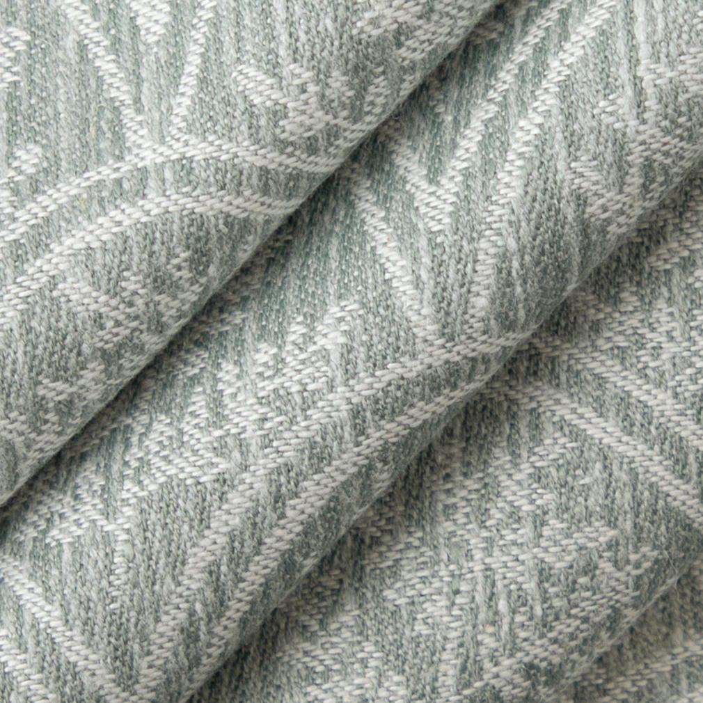 D4782 Abstract & Geometric,Leaves,Small Scale Trellis Breeze Aqua & Teal Charlotte Fabrics