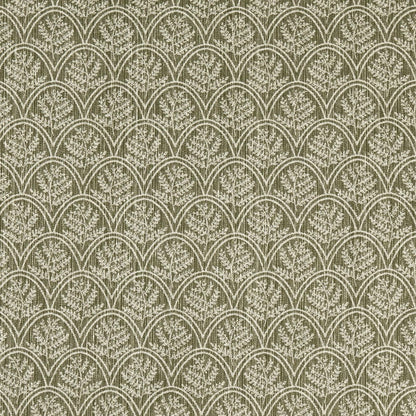 D4783 Abstract & Geometric,Leaves,Small Scale Trellis Fern Green Charlotte Fabrics
