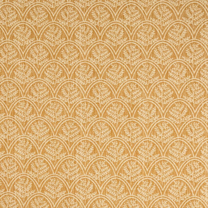 D4786 Abstract & Geometric,Leaves,Small Scale Trellis Amber Gold & Yellow Charlotte Fabrics