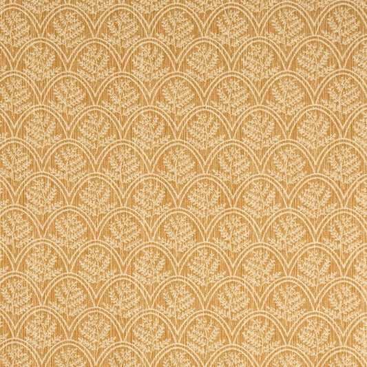D4786 Abstract & Geometric,Leaves,Small Scale Trellis Amber Gold & Yellow Charlotte Fabrics