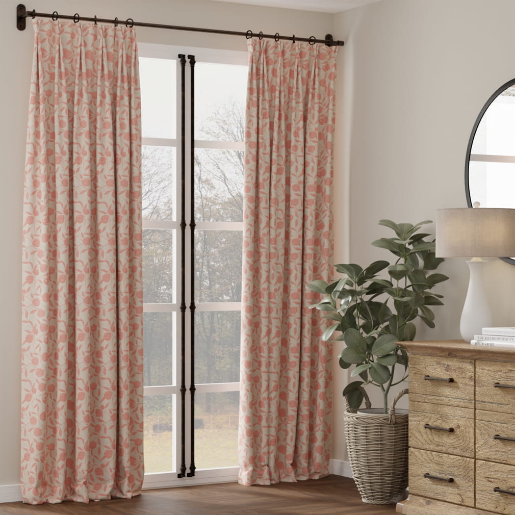 D4787 Leaves Orchard Petal Pink Charlotte Fabrics