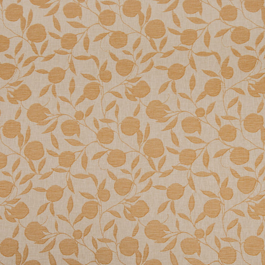 D4792 Leaves Orchard Amber Gold & Yellow Charlotte Fabrics