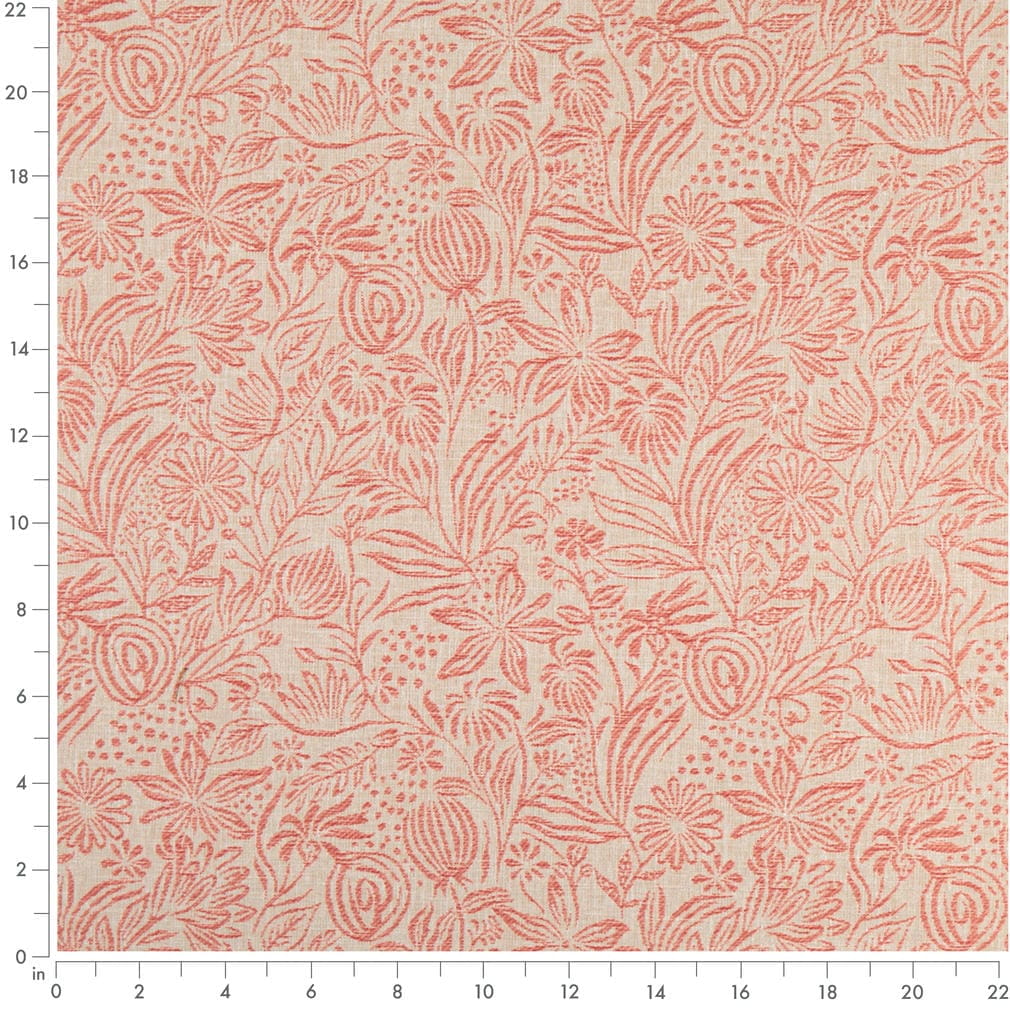 D4793 Floral Grove Petal Pink Charlotte Fabrics