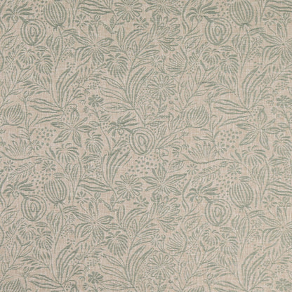 D4794 Floral Grove Breeze Aqua & Teal Charlotte Fabrics