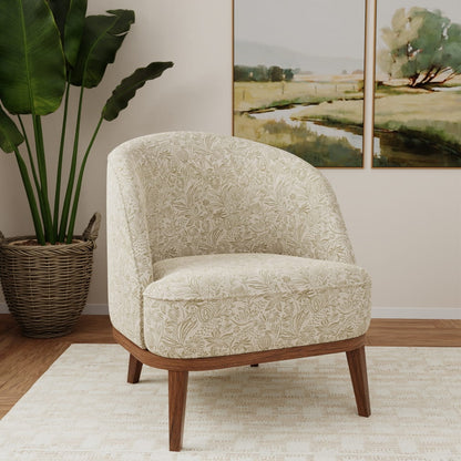 D4795 Floral Grove Fern Green Charlotte Fabrics