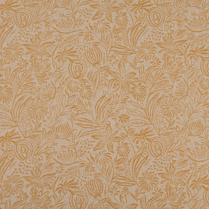 D4798 Floral Grove Amber Gold & Yellow Charlotte Fabrics