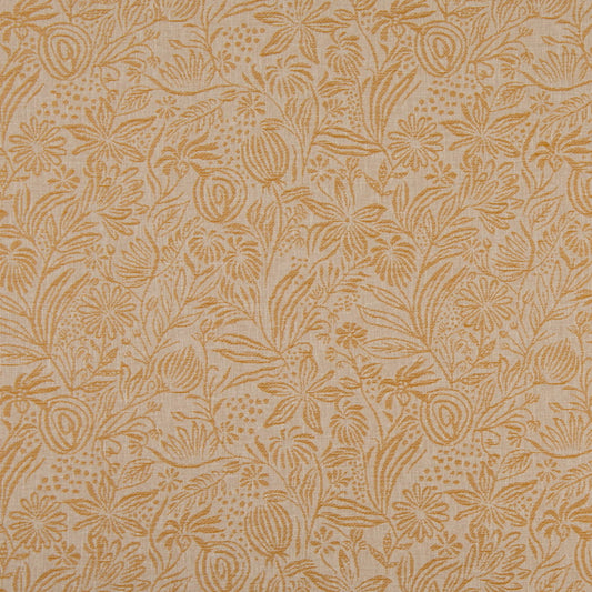 D4798 Floral Grove Amber Gold & Yellow Charlotte Fabrics