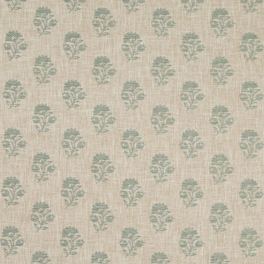 D4800 Floral,Small Scale Posy Breeze Aqua & Teal Charlotte Fabrics