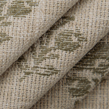 D4801 Floral,Small Scale Posy Fern Green Charlotte Fabrics