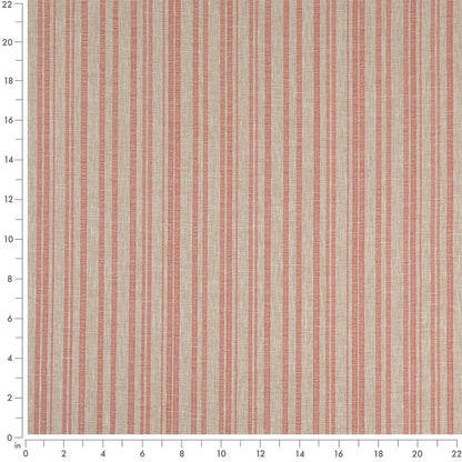 D4805 Stripe Hearth Petal Pink Charlotte Fabrics