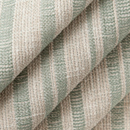 D4806 Stripe Hearth Breeze Aqua & Teal Charlotte Fabrics